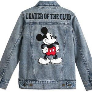 Disney Kids Mickey Mouse Denim Jacket Size 5/6